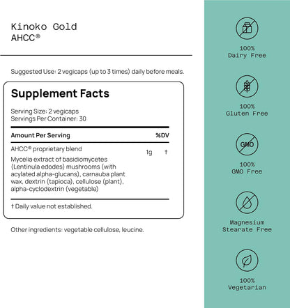 AHCC® - Kinoko® Gold